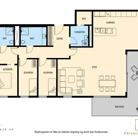 Pent House In * Bergen